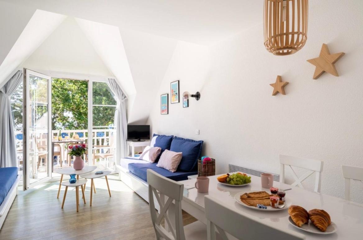 Appartement Cap Coz Sea Side Fouesnant Extérieur photo