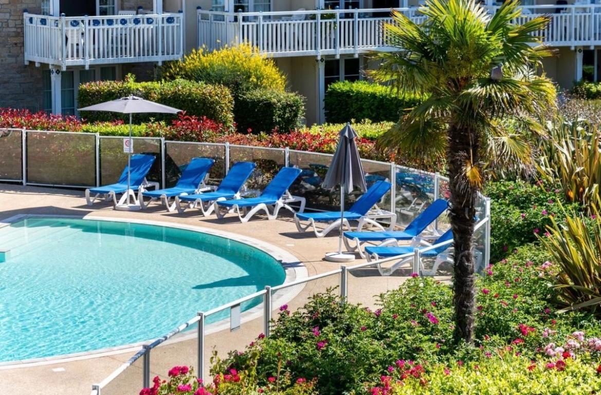 Appartement Cap Coz Sea Side Fouesnant Extérieur photo