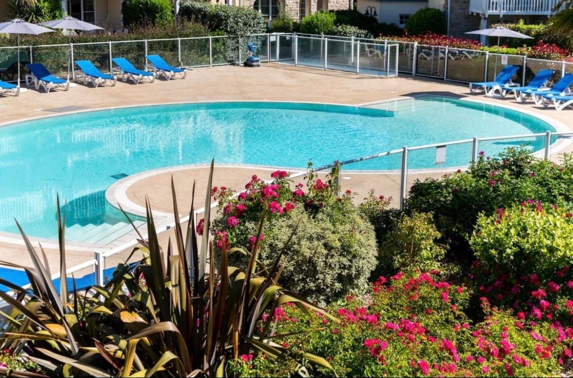 Appartement Cap Coz Sea Side Fouesnant Extérieur photo